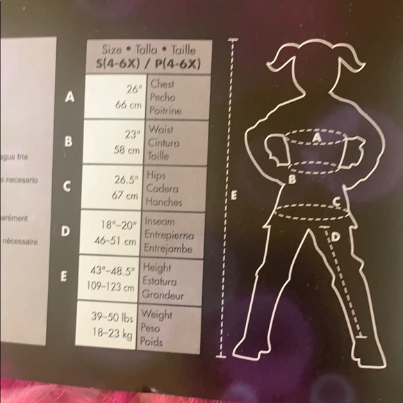 Trolls Poppy Rainbow Child Deluxe Costume Dress - Picture 9 of 10